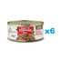 APPLAWS Taste Toppers Hrana umeda pentru caine, Tocana cu carne de vita, morcovi si mazare 6x156 g