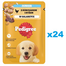 PEDIGREE Junior 24x100g Hrana umeda cu pui si orez pentru catei
