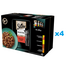 SHEBA Selection 48x85 g hrana pisici adulte, in sos, cu vita, pui, miel, curcan