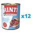 RINTI Kennerfleisch Poultry hearts 12 x 400 g hrana caini, cu inimi de pasare