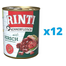 RINTI Kennerfleisch Venison hrana umeda caini adulti 12 x 800 g, cu vanat