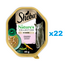SHEBA Nature’s Collection somon si mazare in sos 22x85 g hrana umeda completa pentru pisici adulte