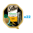 SHEBA Nature’s Collection hrana 22x85 g hrana umeda completa pisici adulte bucati de curcan cu morcov in sos