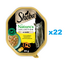 SHEBA Nature’s Collection tavi hrana 22x85 g hrana umeda pentru pisici adulte bucati cu pui in sos