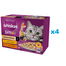 WHISKAS Adult plicuri in sos 48x85g Creamy Variations pentru pisici adulte cu: pui si legume, miel si curcan