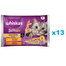 WHISKAS Adult pliculete pisici 52x85g Creamy Variations hrana umeda pentru pisici adulte in sos cu: pui si legume, miel si curcan