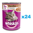 Conserve WHISKAS Adult 24x400 g rata in aspic hrana umeda pisici adulte