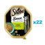 SHEBA Sauce Collection 22x85 g iepure si legume in sos pentru pisici adulte