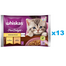 WHISKAS Pure Delight Junior hrana pisoi 52x85g tocanita pui si curcan in aspic