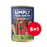 SIMPLY FROM NATURE hrana umeda caini 6 x 400 g + 1 GRATIS vanat si hrisca