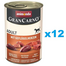 ANIMONDA Gran Carno Adult with Poultry hearts 12x400 g z sercami drobiowymi dla dorosłych psów