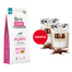 Hrana cu somon BRIT Care Grain-free Puppy 12 kg + WOOLF Chicken And Rawhide Twister 2 x 100g GRATIS