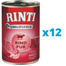 RINTI Singlefleisch Beef Pure monobiałkowa wołowina 12 x 800 g