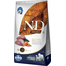 FARMINA N&D Brown Dog Adult Medium Maxi Lamb, Spirulina, Carrot 7 kg Hrana caine talie medie si mare, cu blana inchisa la culoare