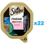SHEBA Finesse pate fin cu somon 22x85 g hrana umeda pisici adulte