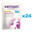 KATTOVIT Feline Diet Sensitive Kurczak i indyk 24 x 85 g
