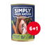 SIMPLY FROM NATURE Mokra karma dla psa Bażant z marchewką 6 x 400 g + 1 GRATIS