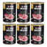 PAN MIĘSKO Carne de porc cu miel hrană umedă pentru câini 6x400 g