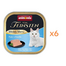 ANIMONDA Vom Feinsten Mild Menü hrană umedă tip pate pentru pisici cu curcan și păstrăv 6x100 g