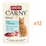 ANIMONDA Carny Adult hrană umedă pentru pisici cu pui și ton 12x85 g