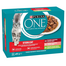 PURINA ONE Sterilcat Mix 24x85 g plicuri hrană pisici sterilizate, cu vită, somon și curcan