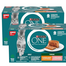 PURINA ONE Adult Terrine 8x85 g hrană umedă pentru pisici adulte, cu pui și morcovi, somon și morcovi