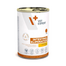 Hrană umedă dietetică VET EXPERT Veterinary Diet Intestinal Elimination 400 g Low Fat pentru câini cu tulburări digestive și pancreatice, curcan