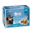 BRIT Premium by Nature Cat Delicate Fillets in Gravy Family Plate 24x85 g hrană umedă pisici adulte, fileuri în sos