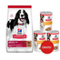 HILL'S Science Plan Canine Adult Medium Lamb & Rice 18 kg hrană caini talie medie, miel si orez + 3 conserve GRATIS