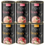 PIPER Animals Mix arome hrană pisici 6x400 g somon și pui