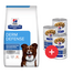 HILL'S Prescription Diet Canine Derm Defense 12 kg pentru câini cu alergii + 3 conserve GRATIS