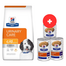 HILL'S Prescription Diet Canine c/d Multicare Chicken 12 kg caini cu tract urinar sensibili + 3 x 370g conserva GRATIS