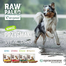 RAW PALEO Vital Pro Dental Duck Medium Large cu rață 100 g recompensă funcțională monoproteică pentru igiena orală a câinilor medii și mari
