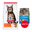 HILL'S Science Plan Feline Adult with Lamb 10kg cu miel + nisip pisică 6 kg GRATIS