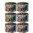 MAU Pate & Filet Sebastă cu violetă tricoloră 6x185 g hrană umedă pentru pisici