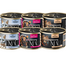 MAU Pate & Filet Mix Sterilised 6x185 g hrană pisici sterilizate, cu rață, gâscă și cerb