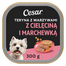 CESAR Teryna z Warzywami 300 g z mokra karma dla psa z cielęciną i marchewką