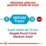 Royal Canin Medium Puppy hrana uscata pentru catei de talie medie, intre 2-12 luni 4 kg