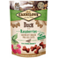 CARNILOVE Crunchy Snacks recompense pentru pisici, cu rata si zmeura 50 g