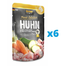BELCANDO Finest Selection hrana umeda pentru caini, cu pui si orez, morcov si dovlecei 6x300 g