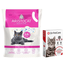 Dr PetCare MAX zgarda protectie pisici impotriva puricilor si a insectelor 42 cm + ARISTOCAT Nisip pentru litiera pisicilor, silica fara miros 3.8 L