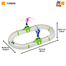 FERPLAST Turbine Circuit interactiv pentru pisici