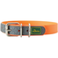 HUNTER Convenience Zgarda pentru caini, marimea M-L (55) 42-50/2,5cm portocaliu neon