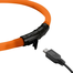 HUNTER LED Yukon Zgarda cu led pentru caini 20-70cm, portocaliu