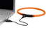 HUNTER LED Yukon Zgarda cu led pentru caini 20-70cm, portocaliu