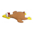 PET NOVA DOG LIFE STYLE Jucarie pui pentru caini, 26cm, maro