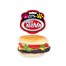 PET NOVA DOG LIFE STYLE Hamburger jucarie pentru caini 9cm