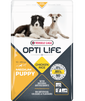 VERSELE-LAGA Opti Life Puppy Medium hrana uscata pentru caini juniori de talie medie, cu pasari de curte 12,5 kg
