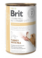 BRIT Veterinary Diet Hepatic Turkey&Pea hrana umeda pentru afectiuni hepatice pentru caini 400 g