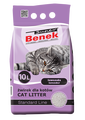 BENEK Super Standard nisip pentru litiera, cu lavanda 10 L